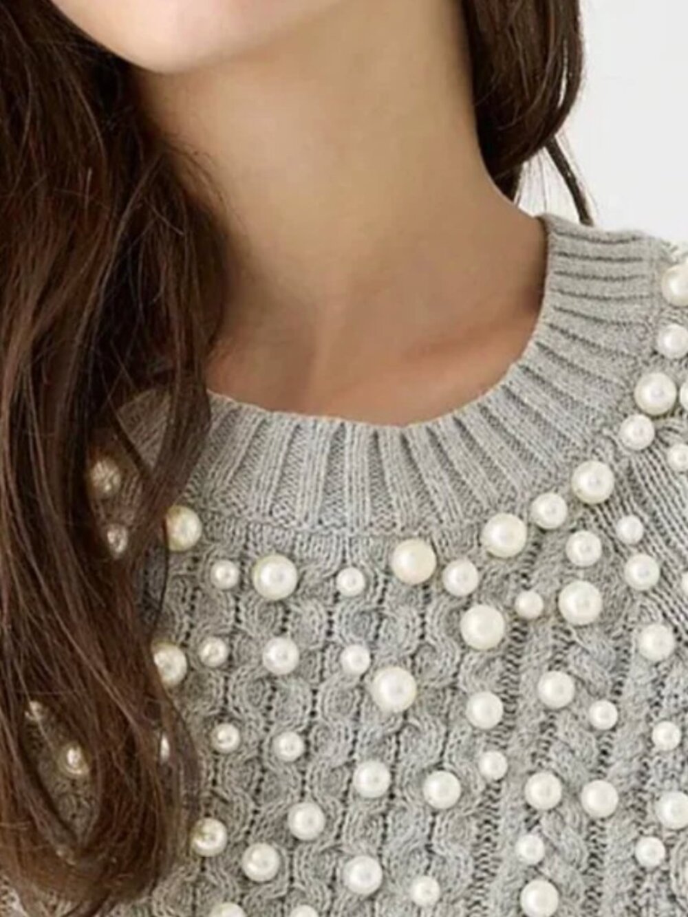 J. Crew pearl sweater - Picture 3 of 7